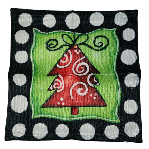 Geory Christmas Pillow Covers Set of 4 - Picture 5 of 5